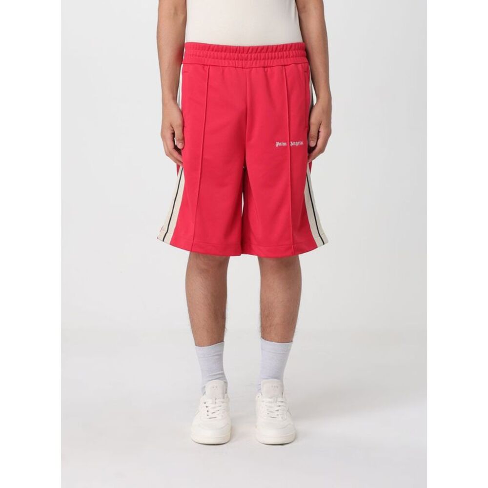 Palm Angels Shorts Men Red